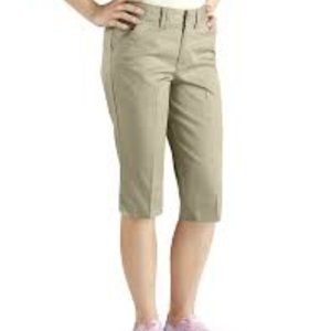 Dickies KR750 Girls Capris-Khaki